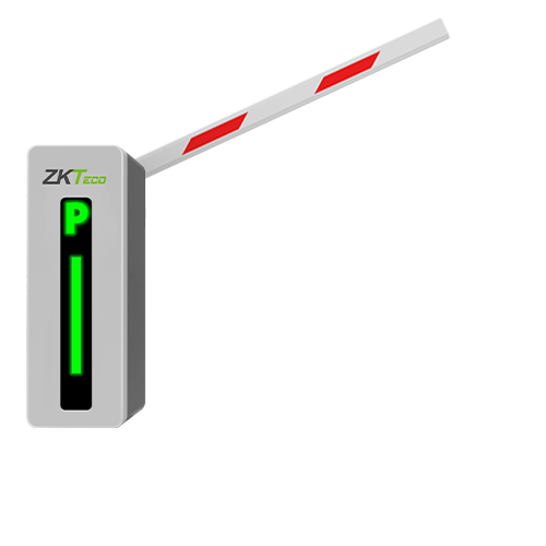 Vehicle boom barrier and parking control